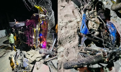 মাদারীপুরে ট্রাকের চাপায় দুই মোটরসাইকেল আরোহী নিহত
