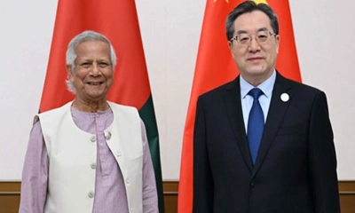 প্রধান উপদেষ্টার সঙ্গে চীনের নির্বাহী উপ-প্রধানমন্ত্রীর সাক্ষাৎ