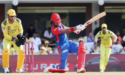 চেন্নাইকে ১৮৪ রানের লক্ষ্য দিল দিল্লি