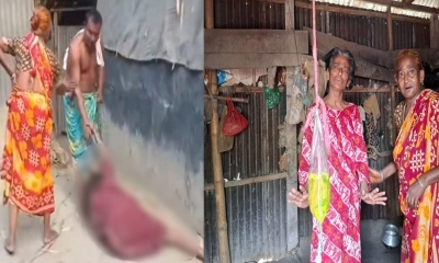 পাওনা টাকা কেন্দ্র করে মানসিক রোগী নির্যাতন, শেরপুরে ক্ষোভের ঝড়