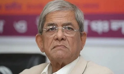 সন্ধ্যায় দেশে ফিরছেন মির্জা ফখরুল