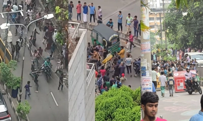 আন্দোলনের ছবি-ভিডিও করলেই লাঠিপেটা করছেন অটোরিকশাচালকরা