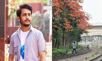 কৃষ্ণচূড়ার ছবি তুলতে গিয়ে প্রাণ হারালেন ফটোগ্রাফার