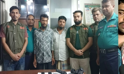 চাঁদপুরে পুলিশের চুরি যাওয়া অস্ত্র উদ্ধার, আটক ২