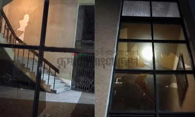 এফডিসিতে দুর্বৃত্তের হামলা, ভাংচুর