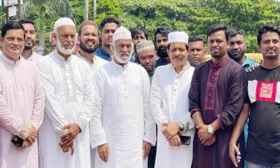 জুলাই শহীদদের স্মরণে কোরবানি দিলেন ড. মঈন খান