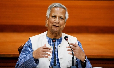 অন্তর্বর্তীকালীন সরকারের প্রধান উপদেষ্টা ড. মুহাম্মদ ইউনূস। ছবি-সংগৃহীত