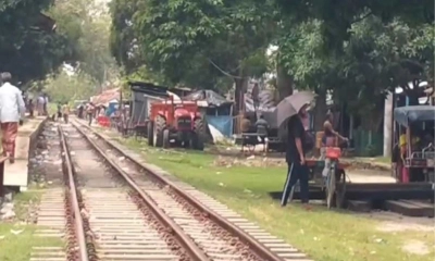 নাটোরে ট্রেনে কাটা পড়ে মিস্ত্রির মৃত্যু