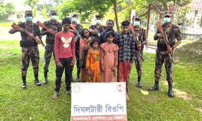 সীমান্তে পুশইনে আটক ৭, শূন্য রেখায় অপেক্ষমান ১২