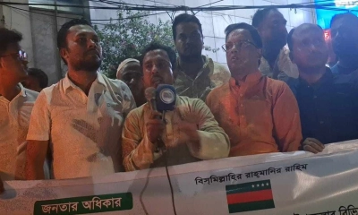 ঢাকা-চট্টগ্রাম অভিমুখে রোডমার্চ