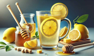 গরম পানিতে লেবু ও মধুর উপকারিতা