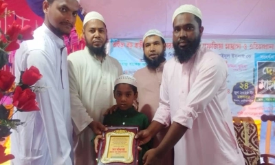 সাড়ে ৫ মাসে কুরআনের হাফেজ ৮ বছরের শিশু