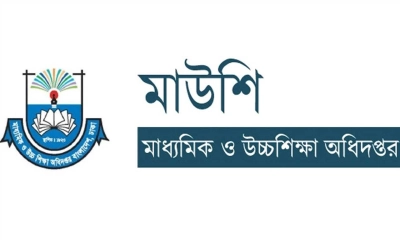 মাধ্যমিক ও উচ্চশিক্ষা অধিদপ্তরের (মাউশি) অফিসিয়াল লোগো। ছবি- সংগৃহীত