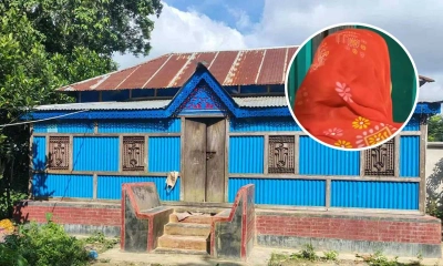 ধর্ষণ ও নিপীড়নের শিকার সেই নারীর বাবার বাড়ি। ছবি- সংগৃহীত