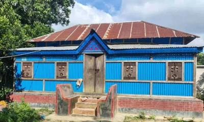 ধর্ষণ ও নিপীড়নের শিকার সেই নারীর বাবার বাড়ি। ছবি- সংগৃহীত
