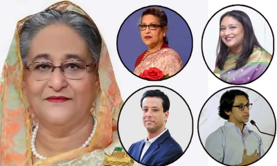 শেখ হাসিনাকে পরিবারসহ আদালতে হাজির হতে গেজেট প্রকাশ