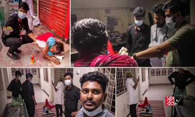 খুলনায় তাসলিমার পাশে দাঁড়াল ‘স্বপ্ন’