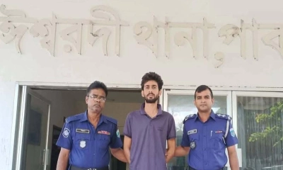 ভিডিও ফুটেজ দেখে যুবলীগ নেতাকে গ্রেপ্তার