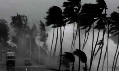 রাতের মধ্যে ৬০ কিমি বেগে ঝড়ের শঙ্কা