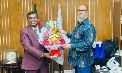 রেড ক্রিসেন্ট সোসাইটি ও পল্লী সঞ্চয় ব্যাংকের মতবিনিময় সভা