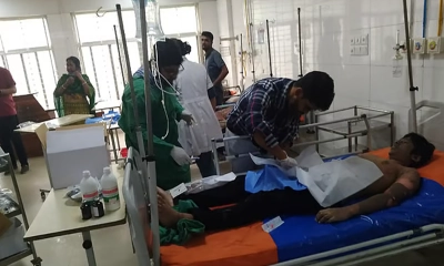 মাইলস্টোন স্কুল অ্যান্ড কলেজের ভবনে বিমান বিধ্বস্ত হওয়ার ঘটনায় আহতদের জাতীয় বার্ন অ্যান্ড প্লাস্টিক সার্জারি ইনস্টিটিউটে চিকিৎসা চলছে। ছবি- সংগৃহীত