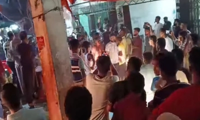 সম্প্রচারে বিঘ্ন ঘটায় সিনেমা হল ভাঙচুর-অগ্নিসংযোগ