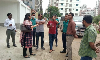 আফতাবনগরে বায়ুদূষণের দায়ে তিন প্রতিষ্ঠানকে জরিমানা