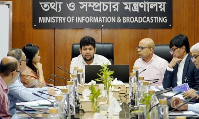 জনস্বার্থকে প্রাধান্য দিয়ে সম্প্রচার-ব্যবস্থা যুগোপযোগী করা হবে: তথ্য ও সম্প্রচার উপদেষ্টা