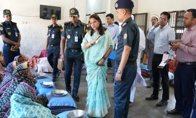 চট্টগ্রাম কেন্দ্রীয় কারাগার পরিদর্শনে জেলা প্রশাসক ফরিদা খানম