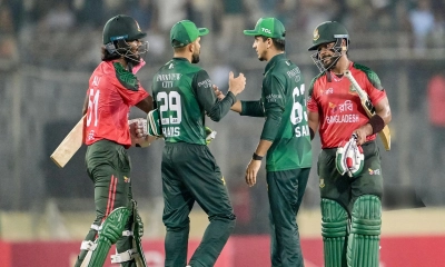 বাংলাদেশ-পাকিস্তান ম্যাচসহ টিভিতে আজকের খেলা