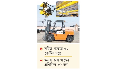 নিষ্ফল ৫৬৮ কোটির প্রকল্প 