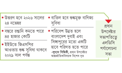 প্রধান উপদেষ্টার সভাপতিত্বে এলডিসি পর্যালোচনা সভা