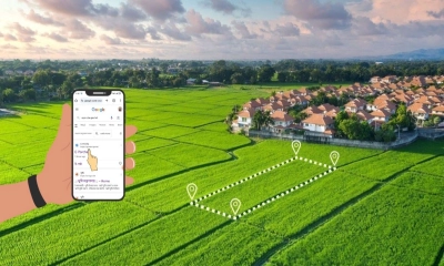 মোবাইল ফোন দিয়েই নিজের জমি মেপে নিন
