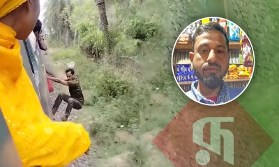 ট্রেন থেকে ফেলে দেওয়া ব্যক্তির ছেলে বললেন, ‘পুলিশও কথা শুনছে না’ 
