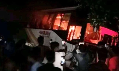 ময়মনসিংহে বাস-মাহিন্দ্রা সংঘর্ষে নিহত ৫