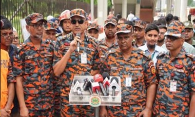 মেট্রোরেল স্টেশনে অগ্নিনির্বাপণ ও উদ্ধার মহড়া অনুষ্ঠিত