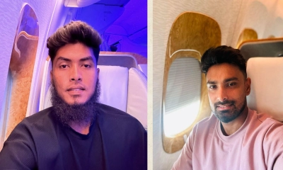 পিএসএল মাতাতে উড়াল দিলেন লিটন-রিশাদ