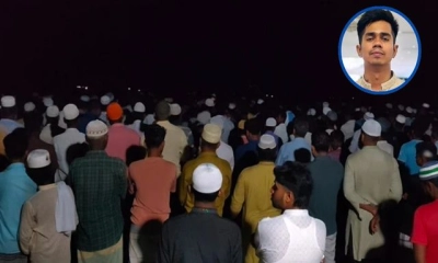 নিজ গ্রামে চিরনিদ্রায় শায়িত হলেন ঢাবি শিক্ষার্থী সাম্য