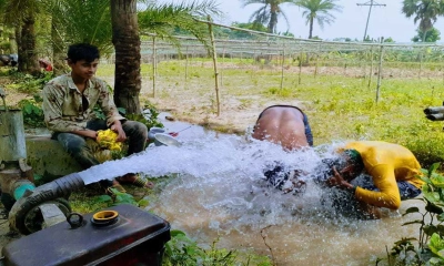 চুয়াডাঙ্গায় ৪১ ডিগ্রি তাপমাত্রা,  চোখে ঝাপসা দেখছে মানুষ