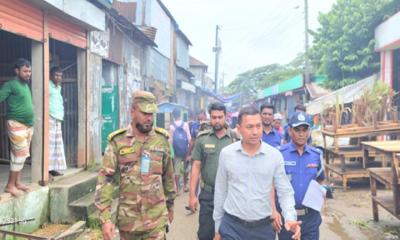 মধ্যনগরে থানার পুলিশের কার্যক্রম শুরু