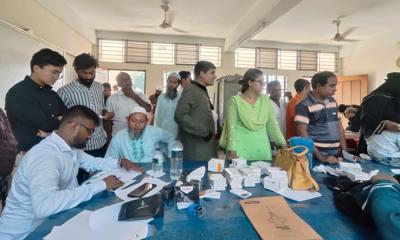 রোটারী ক্লাব অফ বিক্রমপুরের আয়োজনে ফ্রী মেডিকেল ক্যাম্প