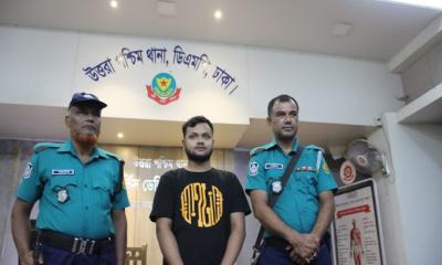 উত্তরায় নিষিদ্ধ সংগঠন ছাত্রলীগের শীর্ষনেতা আটক
