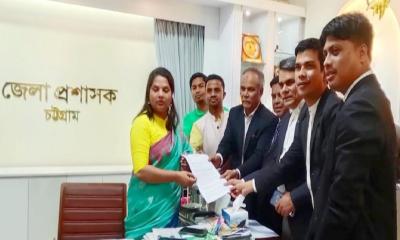 তৈলারদ্বীপ সেতুর টোল মুক্তির দাবিতে স্মারকলিপি