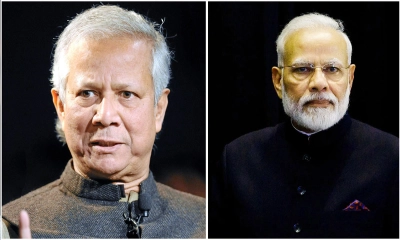 প্রধান উপদেষ্টাকে ঈদের শুভেচ্ছা জানালেন মোদি 
