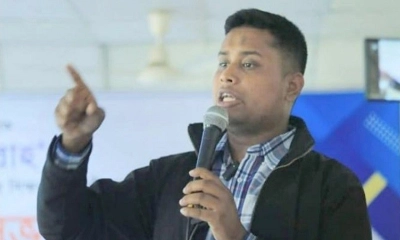 এনসিপির মুখ্য সংগঠক (দক্ষিণাঞ্চল) হাসনাত আবদুল্লাহ। ছবি- সংগৃহীত