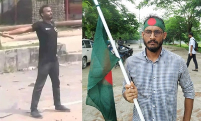 ২০ ফুট দীর্ঘ ভাস্কর্য হয়ে মঙ্গল শোভাযাত্রায় থাকবেন আবু সাঈদ