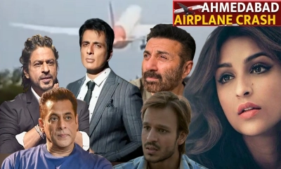 আহমেদাবাদ বিমান দুর্ঘটনায় বলিউড তারকাদের শোক প্রকাশ