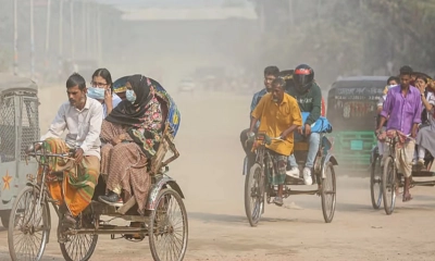 আজও ঢাকার বাতাস ‘অস্বাস্থ্যকর’: অবস্থান?