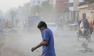আজও ‘অস্বাস্থ্যকর’ ঢাকার বাতাস 