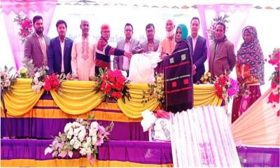 কমলগঞ্জে বন্যাপরবর্তী পুনর্বাসনে গুড নেইবারস্ এর সহায়তা প্রদান